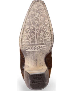 Corral Women's Floral Embroidered Lamb Western Boots - Snip Toe 14 Corral Women's Floral Embroidered Lamb Western Boots - Snip Toe -Country Clothing Store 2000237513 440 BM