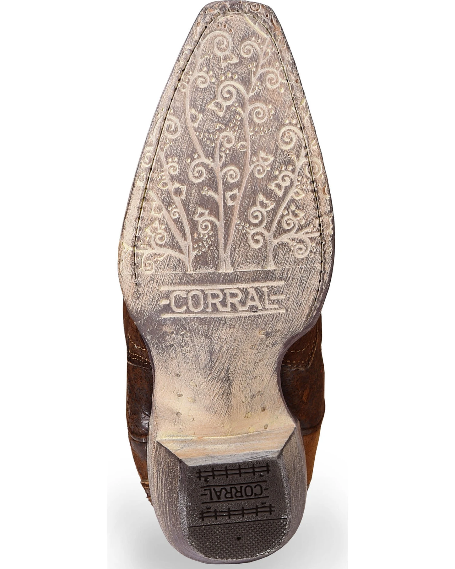 Corral Women's Floral Embroidered Lamb Western Boots - Snip Toe 8 Corral Women's Floral Embroidered Lamb Western Boots - Snip Toe - Image 6