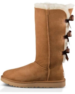 UGG Women's Chestnut Bailey Bow Tall II Boots - Round Toe -Country Clothing Store 2000238285 200 LT