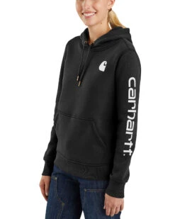 Carhartt Women's Clarksburg Graphic Sleeve Pullover Sweatshirt 12 Carhartt Women's Clarksburg Graphic Sleeve Pullover Sweatshirt -Country Clothing Store 2000238908 001 D2