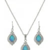Montana Silversmiths Women's Royal Cluster Drop Jewelry Set -Country Clothing Store 2000244440 040 P1