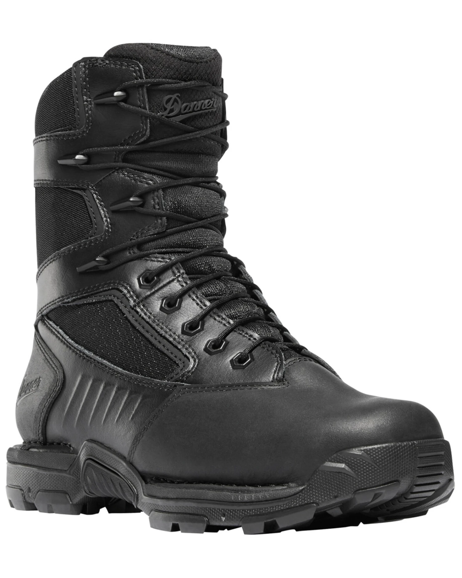 Danner Men's Black Striker Bolt 8" Work Boots - Round Toe 4 Danner Men's Black Striker Bolt 8" Work Boots - Round Toe - Image 2