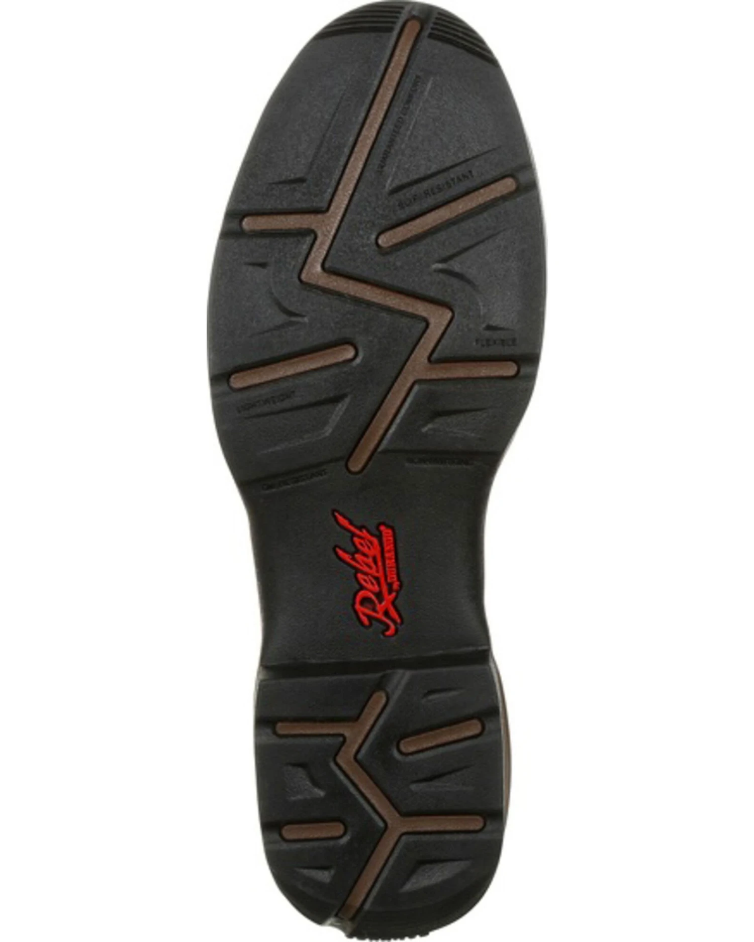 Durango Rebel Men's Waterproof Western Boots - Round Toe 8 Durango Rebel Men's Waterproof Western Boots - Round Toe - Image 6