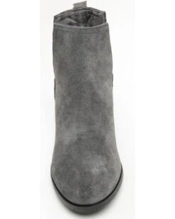 Minnetonka Women's Mari Suede Booties - Round Toe