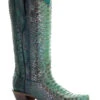 Corral Women's Full Python Woven Western Boots - Snip Toe 1 Corral Women's Full Python Woven Western Boots - Snip Toe -Country Clothing Store 2000253807 440 P1