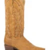 Stetson Women's Tan Casey Leather Boots - Snip Toe