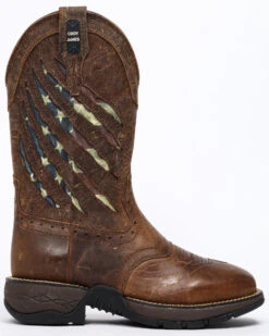 Brothers & Sons Men's Scratch American Flag Lite Performance Western Boots - Square Toe 12 Brothers & Sons Men's Scratch American Flag Lite Performance Western Boots - Square Toe -Country Clothing Store 2000258768 200 P2