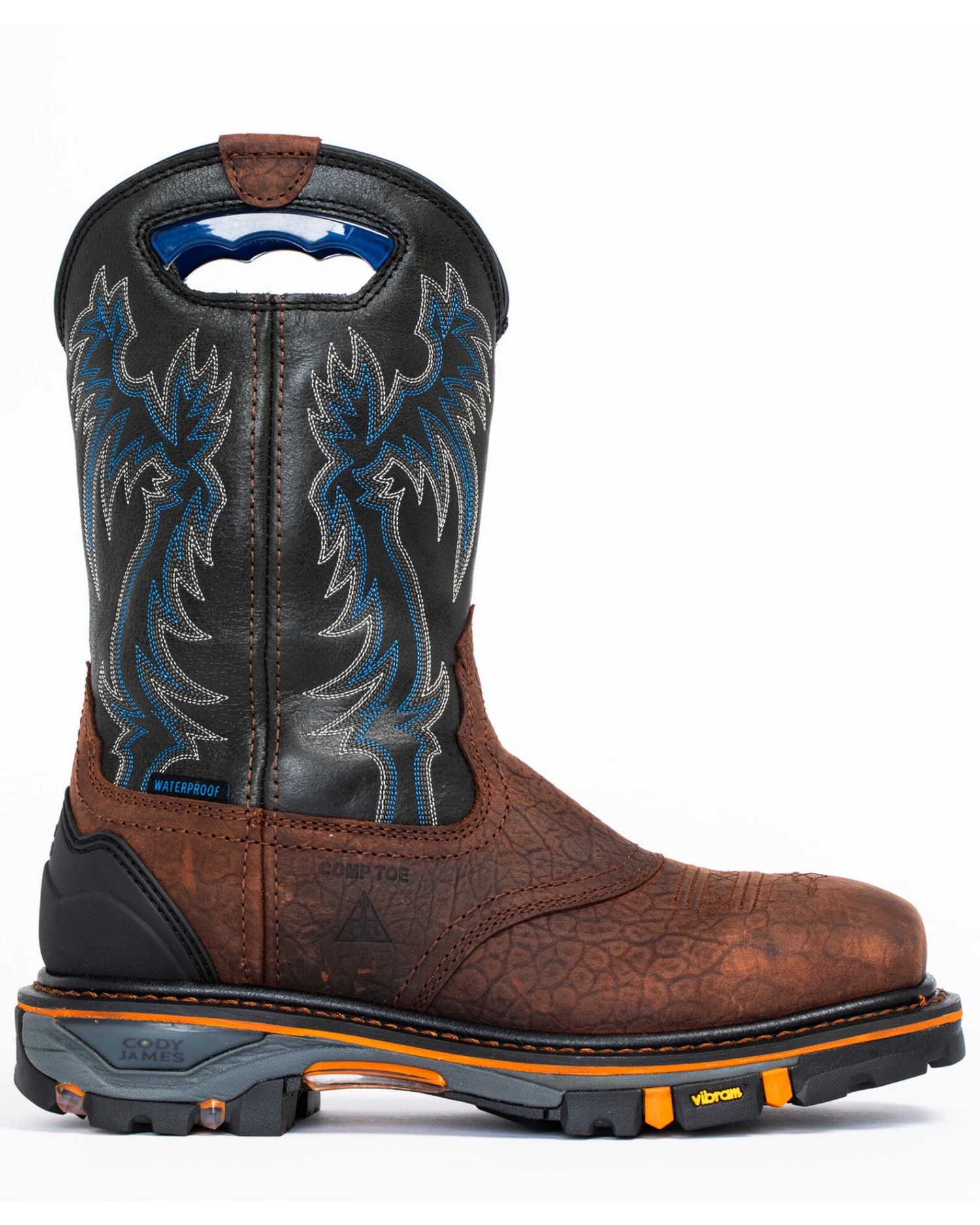 Cody James Men's Decimator Waterproof Western Work Boots - Nano Composite Toe 6 Cody James Men's Decimator Waterproof Western Work Boots - Nano Composite Toe - Image 4