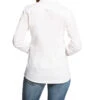 Ariat Women's Kirby White Stretch Button Down Long Sleeve Shirt -Country Clothing Store 2000259727 100 P2