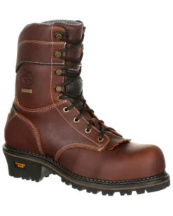 Georgia Boot Men's Amp LT Waterproof Logger Boots - Composite Toe -Country Clothing Store 2000272180 200 P1