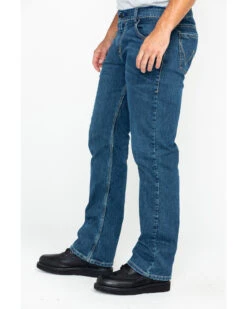 Wrangler Retro Men's FR Advanced Comfort Slim Bootcut Work Jeans