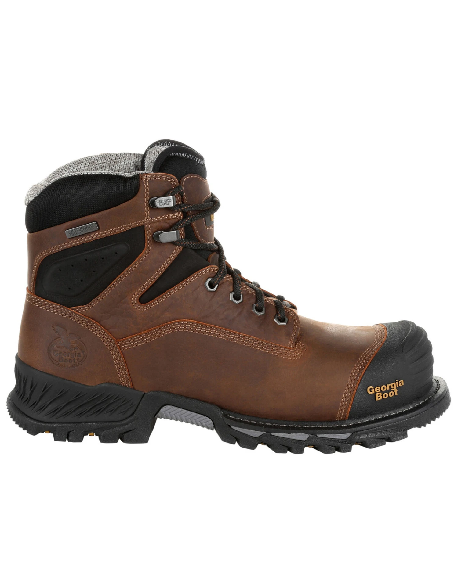Georgia Boot Men's Rumbler Waterproof Work Boots - Composite Toe 4 Georgia Boot Men's Rumbler Waterproof Work Boots - Composite Toe - Image 2