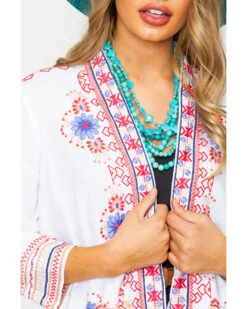 Johnny Was Women's Fredrique Draped Cardigan -Country Clothing Store 2000278406 100 P5