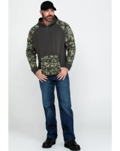 Ariat Men's FR Durastretch Camo Patriot Hooded Work Sweatshirt - Tall -Country Clothing Store 2000279566 340 P6