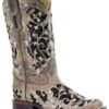 Corral Women's Sequin Inlay Western Boots - Square Toe -Country Clothing Store 2000280080 200 P1