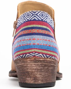 Roper Women's Serape Heel Fashion Booties - Snip Toe -Country Clothing Store 2000280430 200 P5