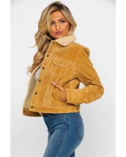 Scully Women's Faux Shearling Jean Jacket -Country Clothing Store 2000280474 220 P3