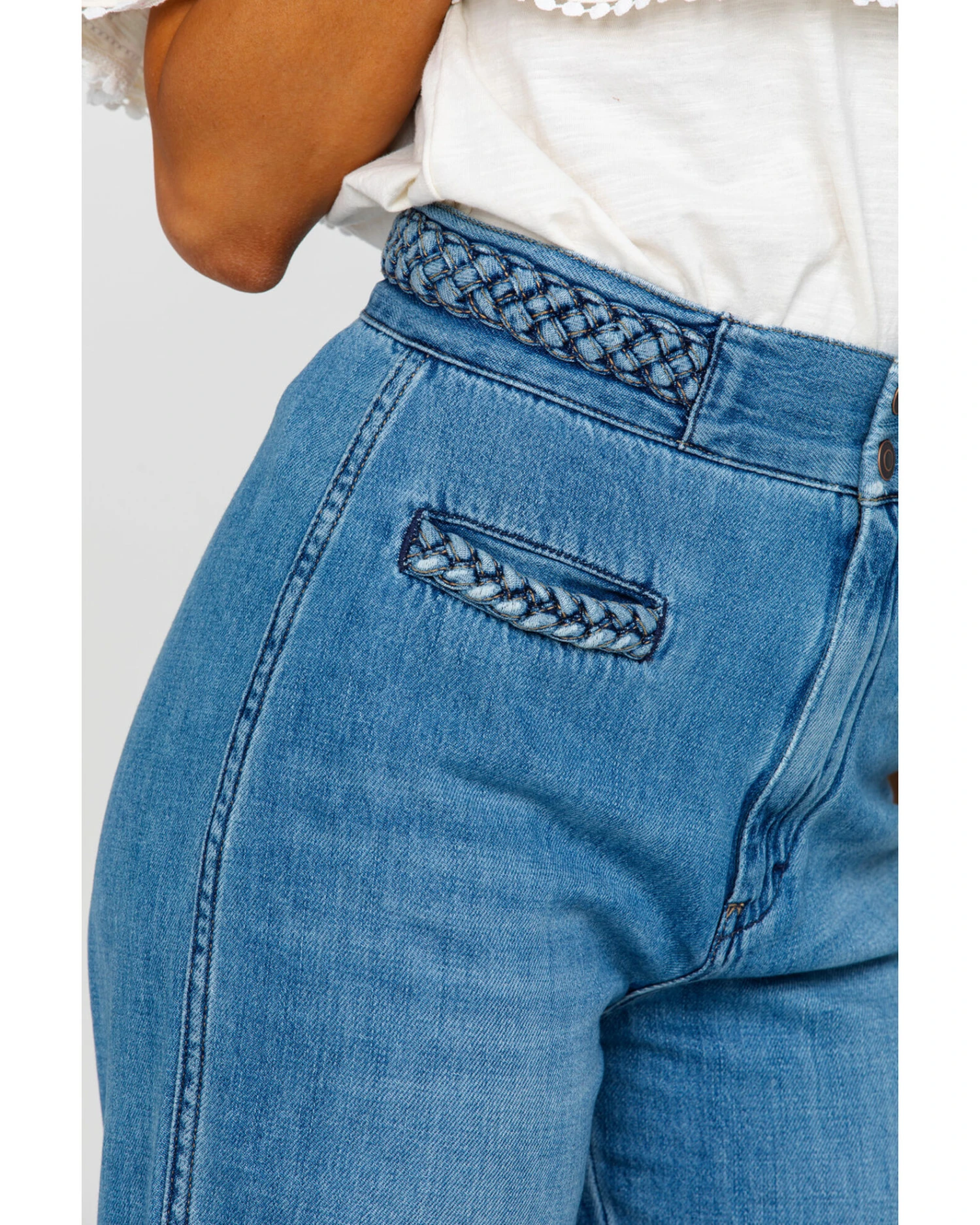 Free People Women's Seasons In The Sun Jeans 3 Free People Women's Seasons In The Sun Jeans