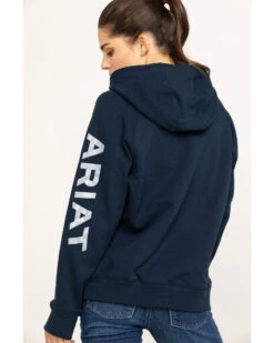 Ariat Women's FR Primo Fleece Logo Hooded Sweatshirt 11 Ariat Women's FR Primo Fleece Logo Hooded Sweatshirt -Country Clothing Store 2000281180 410 P2