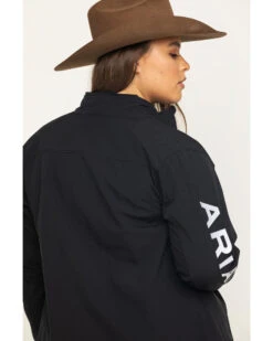Ariat Women's Softshell Team Jacket - Plus 9 Ariat Women's Softshell Team Jacket - Plus -Country Clothing Store 2000282425 400 P5