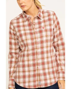 Ariat Women's FR Victoria Plaid Print Long Sleeve Work Shirt 11 Ariat Women's FR Victoria Plaid Print Long Sleeve Work Shirt -Country Clothing Store 2000283798 800 P4