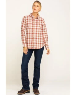 Ariat Women's FR Victoria Plaid Print Long Sleeve Work Shirt 10 Ariat Women's FR Victoria Plaid Print Long Sleeve Work Shirt -Country Clothing Store 2000283798 800 P6