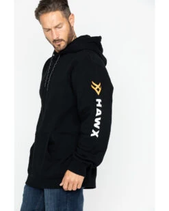 Hawx Men's Logo Sleeve Hooded Work Sweatshirt - Tall -Country Clothing Store 2000284107 001 P4