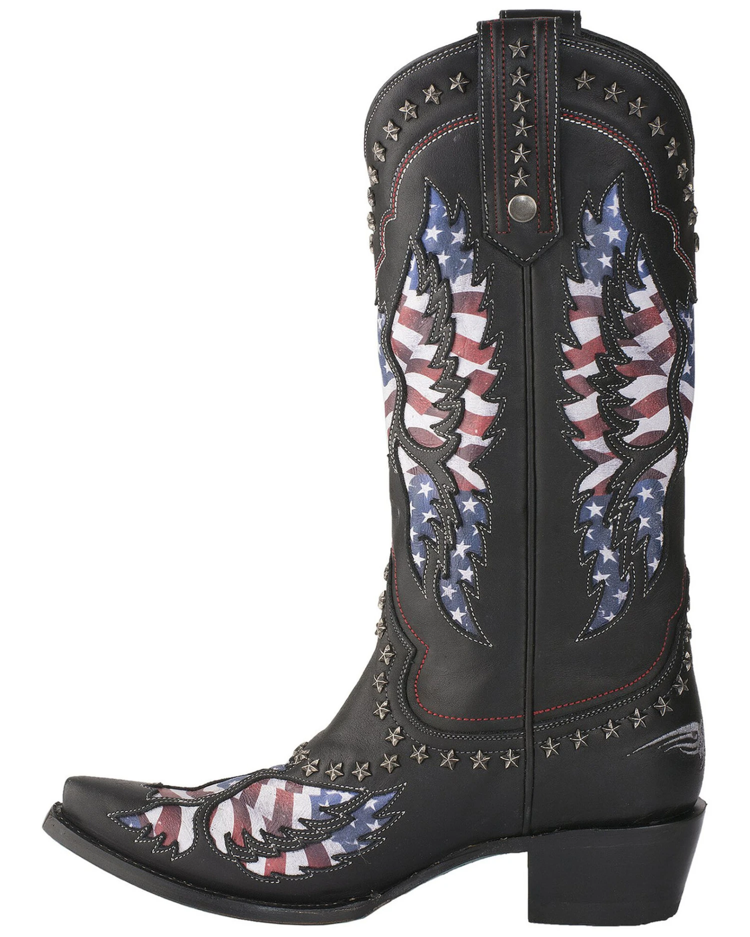 Lane Women's Old Glory Western Boots - Snip Toe 6 Lane Women's Old Glory Western Boots - Snip Toe - Image 4