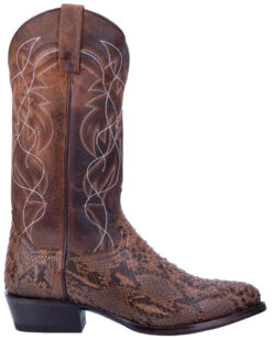 Dan Post Men's Manning Exotic Python Western Boots - Medium Toe