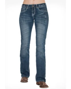 Cowgirl Tuff Women's Edgy Bootcut Jean -Country Clothing Store 2000287176 400 P2