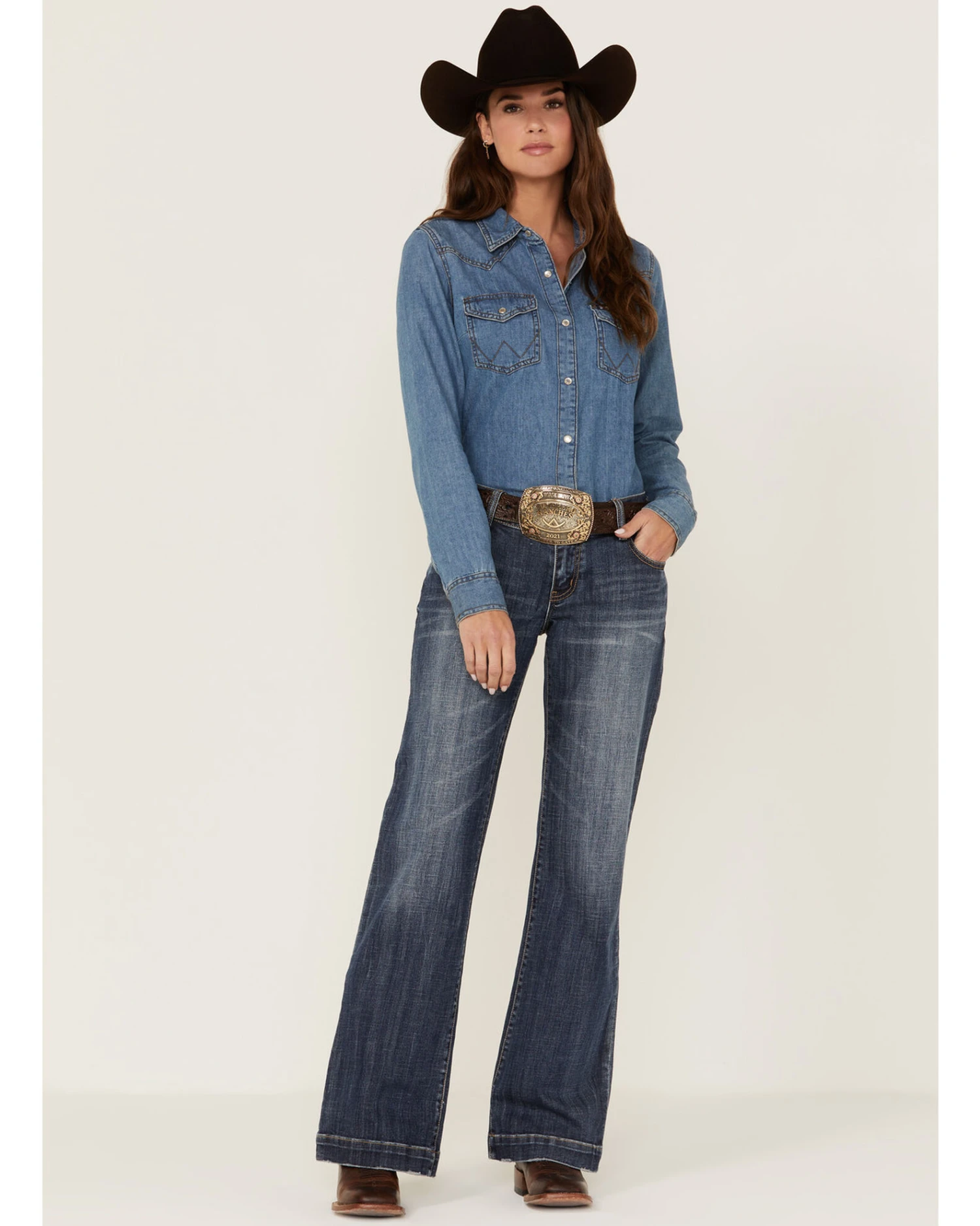 Stetson Women's 214 Decorative Trousers 5 Stetson Women's 214 Decorative Trousers - Image 3