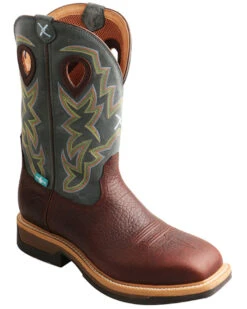 Twisted X Men's Lite Cowboy Waterproof Western Work Boots - Alloy Toe -Country Clothing Store 2000287416 235 P1