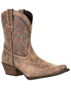 Durango Women's Driftwood Western Booties - Snip Toe 13 Durango Women's Driftwood Western Booties - Snip Toe -Country Clothing Store 2000287479 200 P1