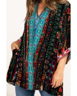 Johnny Was Women's Abril Velvet Reversible Kimono -Country Clothing Store 2000287968 900 P5