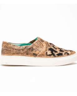 Corral Women's Floral Embroidered Glitter Inlay Sneakers -Country Clothing Store 2000288157 001 P2