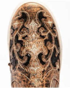 Corral Women's Floral Embroidered Glitter Inlay Sneakers -Country Clothing Store 2000288157 001 P6