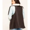 Cripple Creek Women's Pine Cone Faux Shearling Wrap Vest -Country Clothing Store 2000288738 200 P2