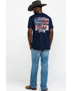 Cody James Core Men's Clover Leaf Light Wash Stretch Slim Straight Jeans -Country Clothing Store 2000290856 400 P5