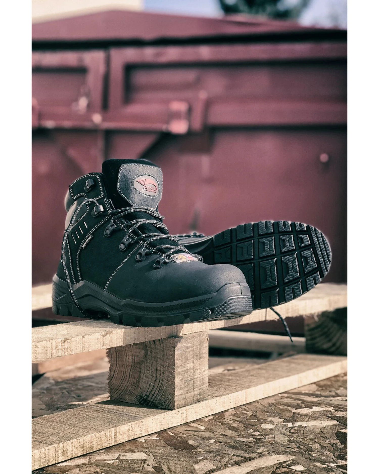 Avenger Men's Black Foundation Work Boots - Composite Toe 7 Avenger Men's Black Foundation Work Boots - Composite Toe - Image 5