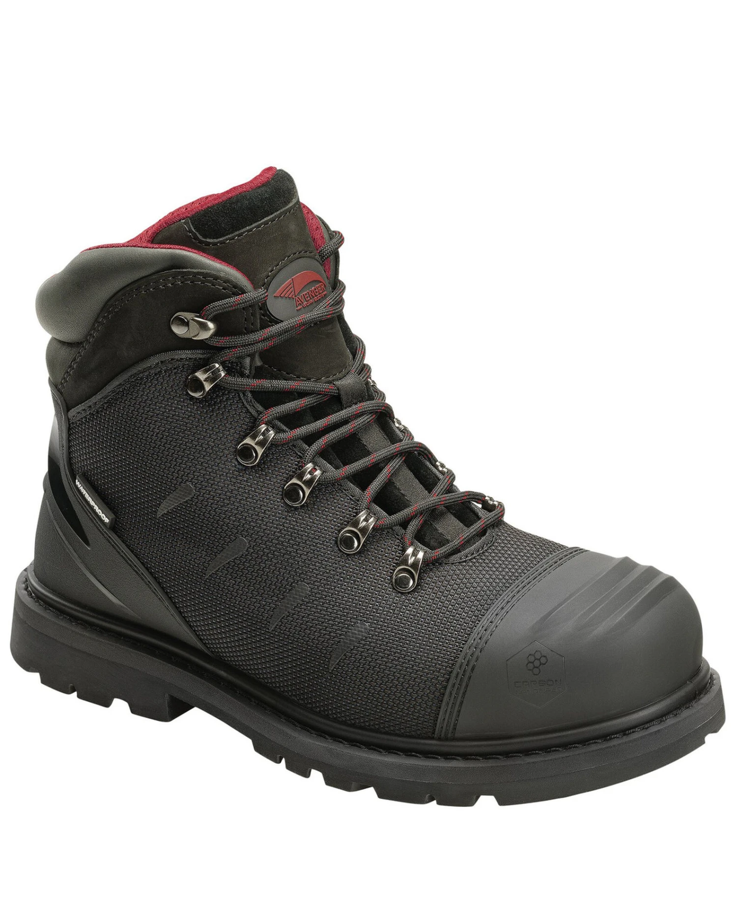 Avenger Men's AMAX 6" Work Boots - Carbon Toe 3 Avenger Men's AMAX 6" Work Boots - Carbon Toe