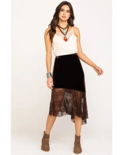 Free People Women's My Lacey Midi Skirt -Country Clothing Store 2000293675 200 P6