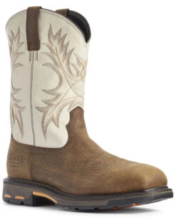 Ariat Men's Cream Workhog Western Work Boots - Composite Toe -Country Clothing Store 2000294178 200 P1