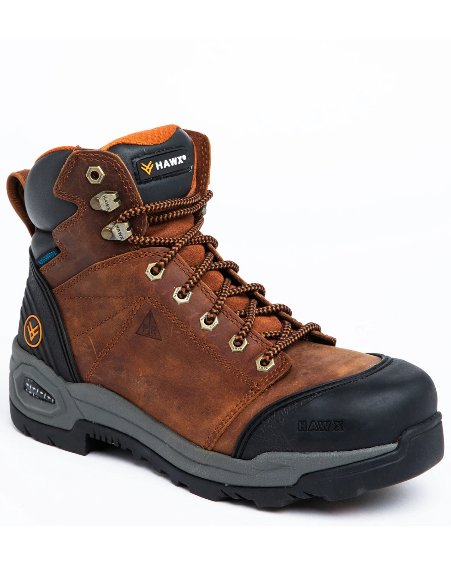 Hawx Men's 6" Crew Chief Work Boots - Soft Toe 9 Hawx Men's 6" Crew Chief Work Boots - Soft Toe - Image 7