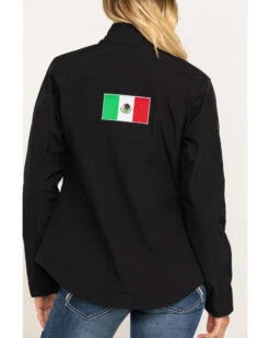 Ariat Women's Classic Team Mexico Flag Softshell Jacket -Country Clothing Store 2000295225 001 P5