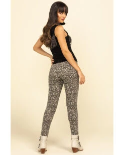 Rock & Roll Denim Women's Leopard Print Skinny Jeans 13 Rock & Roll Denim Women's Leopard Print Skinny Jeans -Country Clothing Store 2000296893 400 P5
