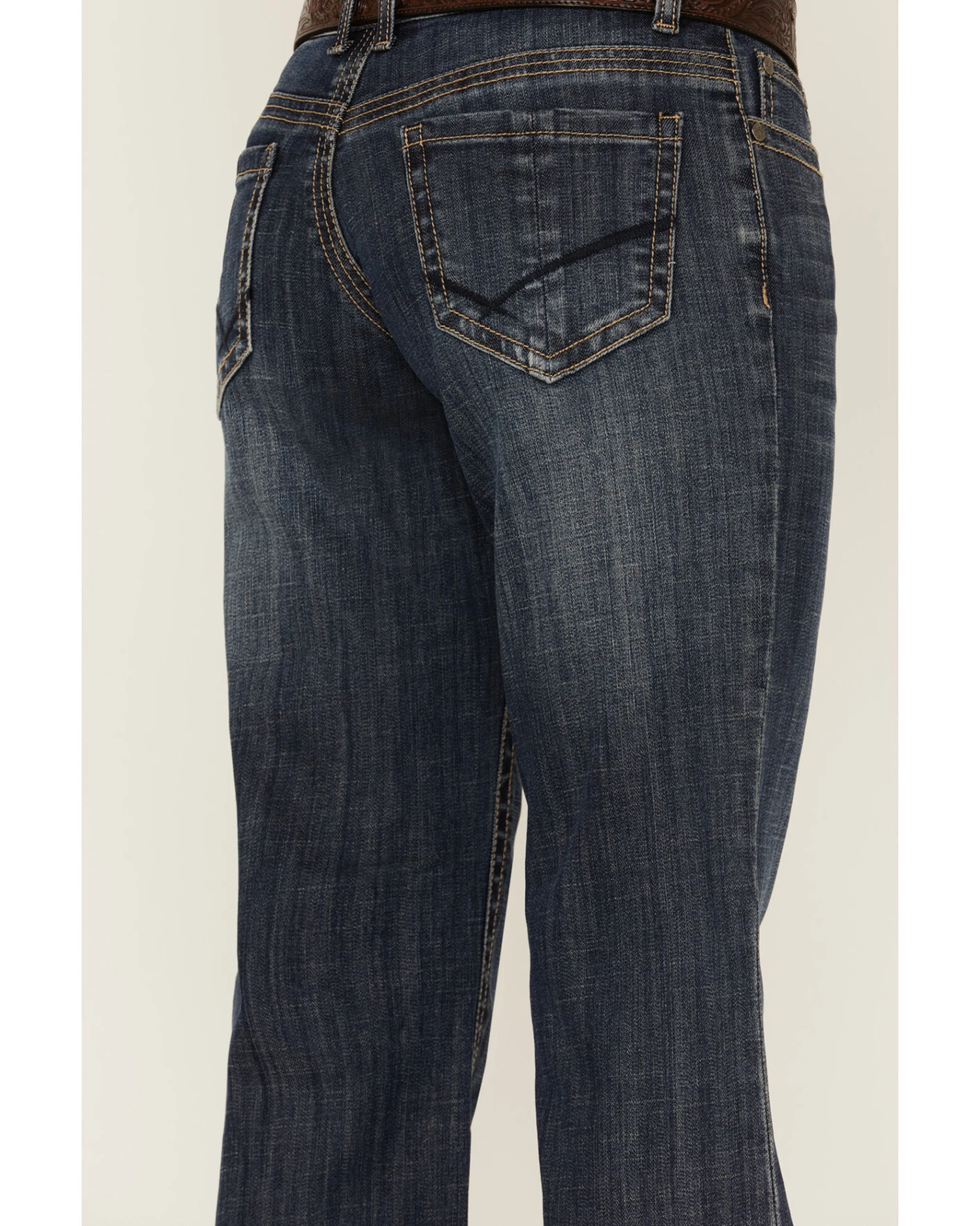 Stetson Women's 214 Dark Wash City Trousers 4 Stetson Women's 214 Dark Wash City Trousers - Image 2