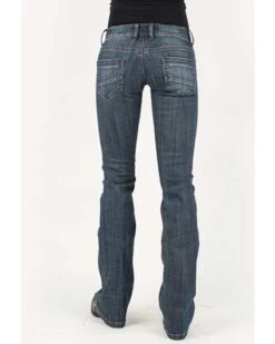 Stetson Women's 818 Medium Hollywood Deco Bootcut Jeans -Country Clothing Store 2000308249 400 P1