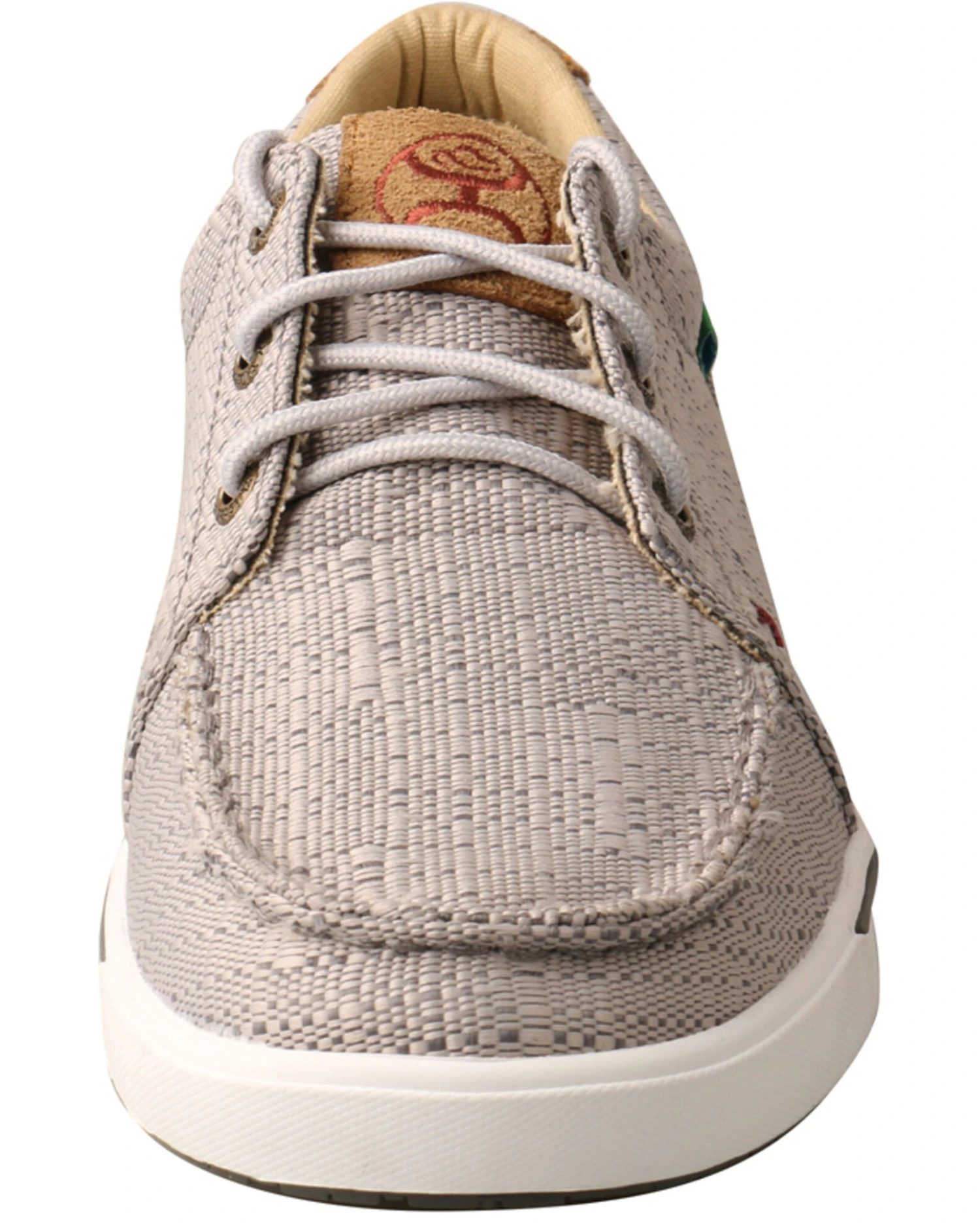 Twisted X Women's Light Gray Hooey Sneakers - Moc Toe 4 Twisted X Women's Light Gray Hooey Sneakers - Moc Toe - Image 2