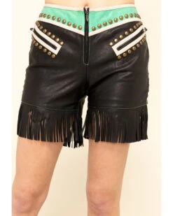 Double D Ranch Women's Midnight Cowboy Shorts -Country Clothing Store 2000312707 900 P5