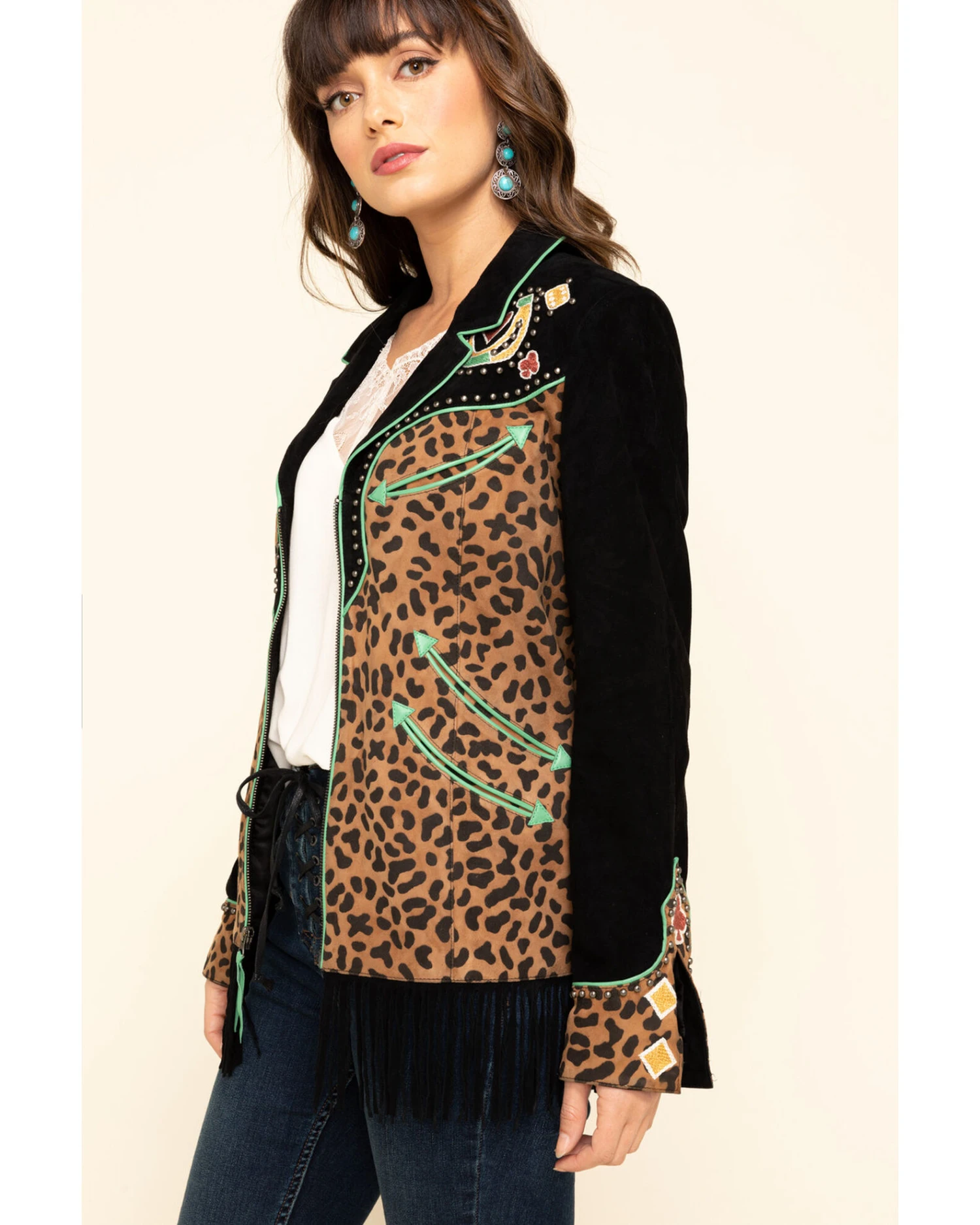 Double D Ranch Women's Jim's Pair-O-Dice Jacket 5 Double D Ranch Women's Jim's Pair-O-Dice Jacket - Image 3